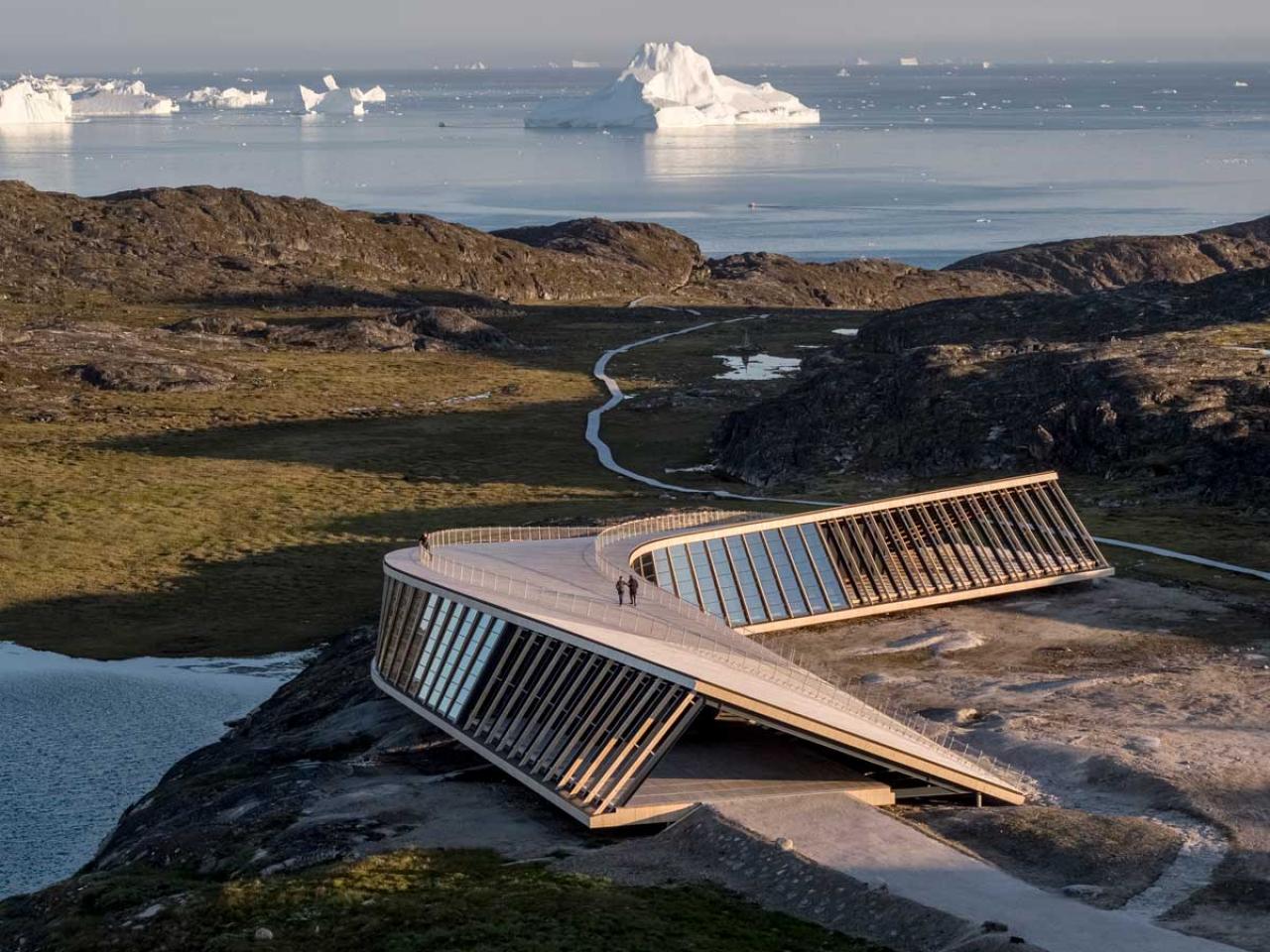 Ilulissat Icefjord Centre, Dorte Mandrup, Groenland 2021