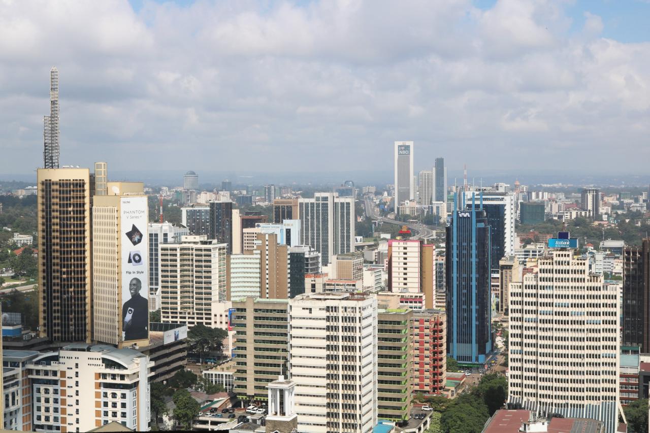 Downtown Nairobi.
