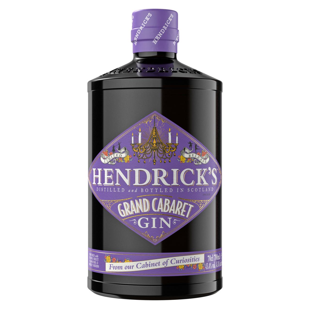 Grand Cabarat, de nieuwste telg van Hendrick’s met fruitige steenvruchten - € 46 - Hendrick’s Gin.