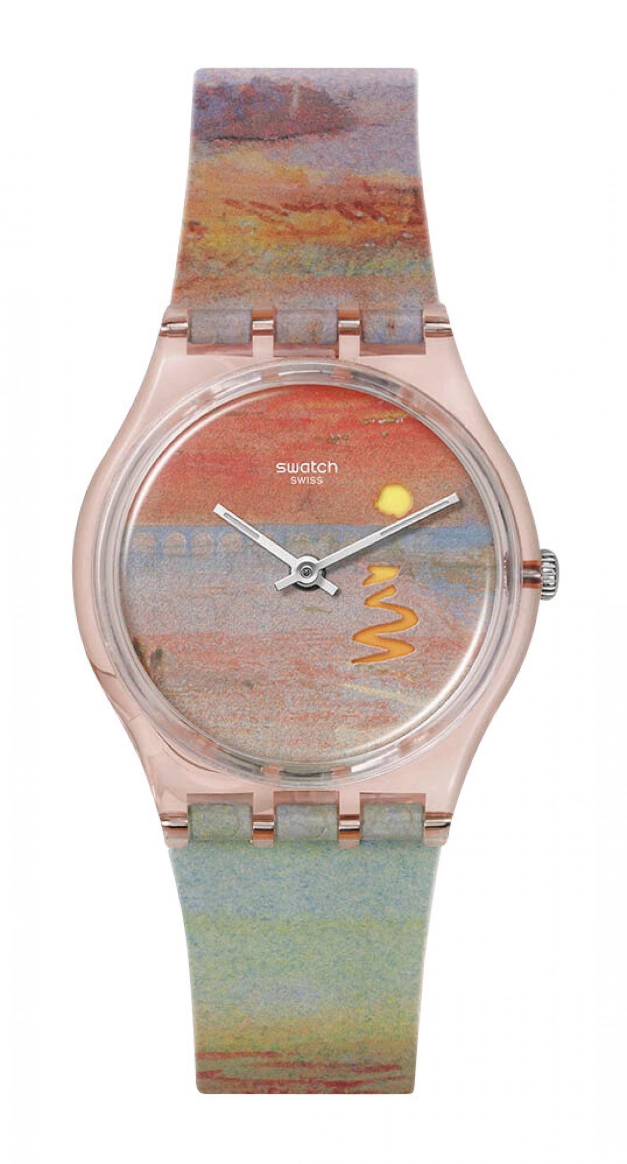 Horloge ‘Turner Scarlet Sunset’ - € 100 - Swatch.