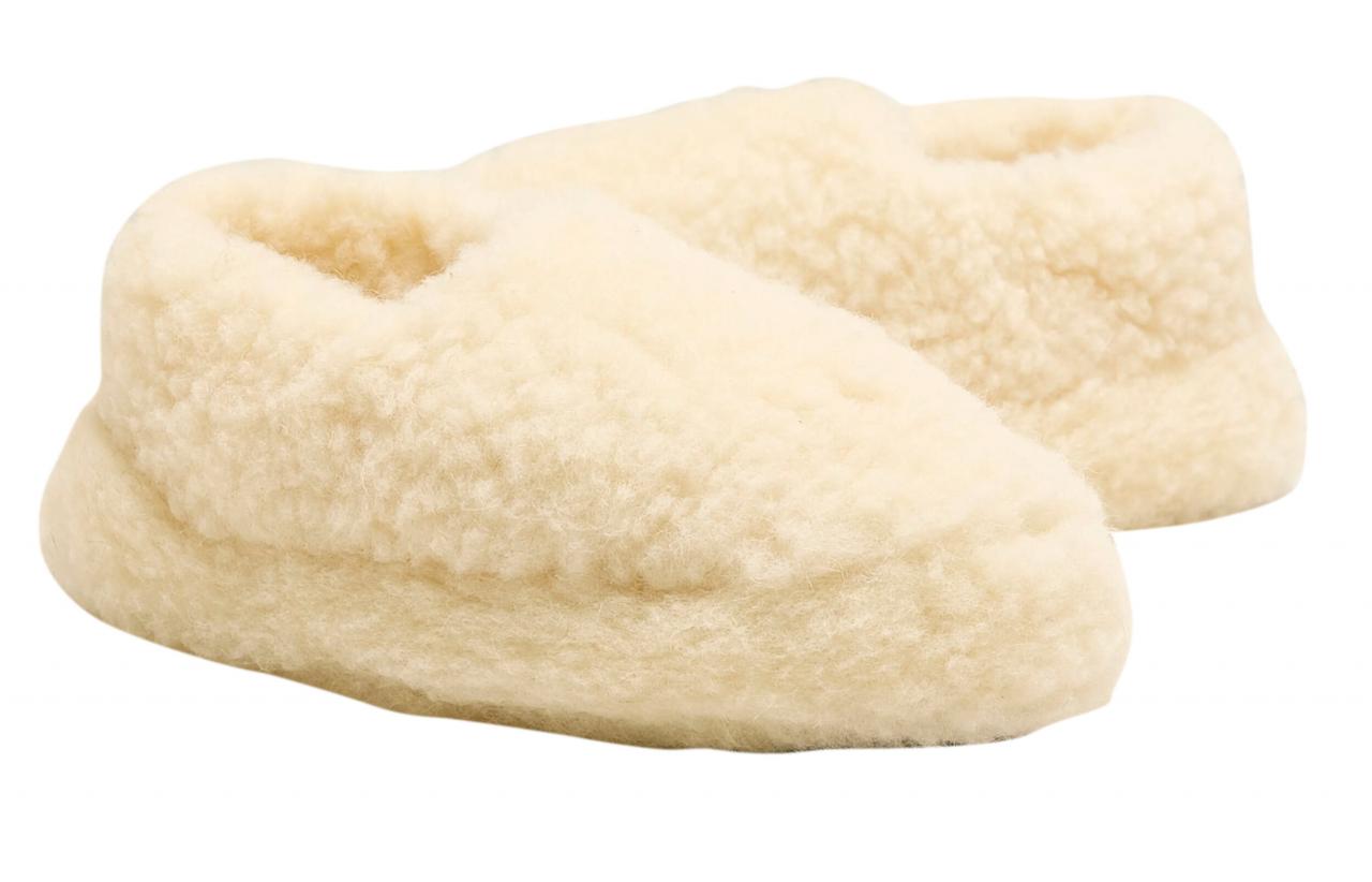 Siberische pantoffels - € 39 – Yoko Wool bij Bellerose.