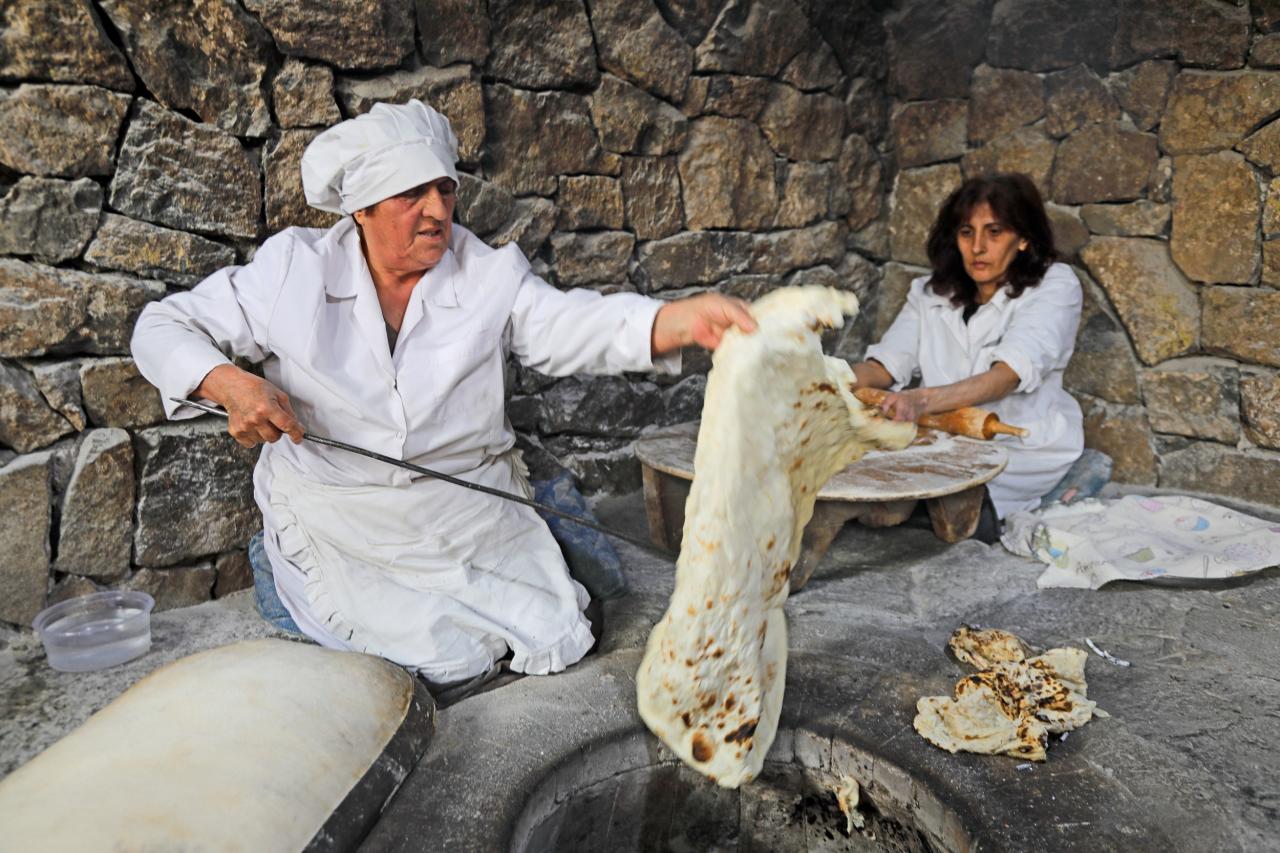 Le lavash, un pain typique.