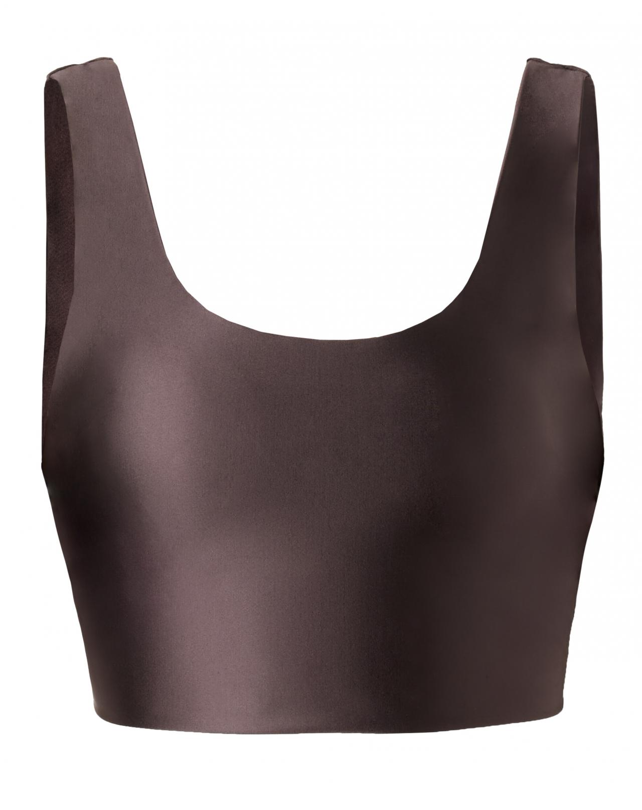 Mokkabruine sporttop - € 16,95 - Calzedonia.