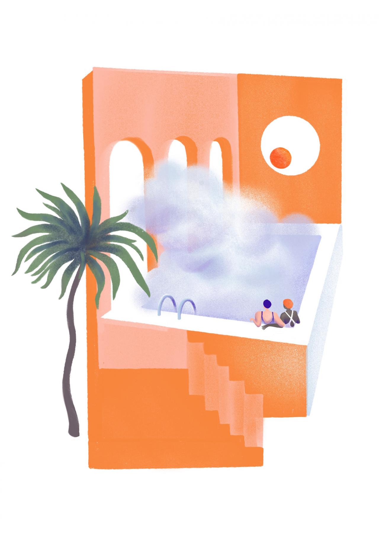 Bij BuroMuro shop je kunst voor aan je muur van Belgische bodem. Print van Mariona Valdes - vanaf € 45 - buromuro.com.