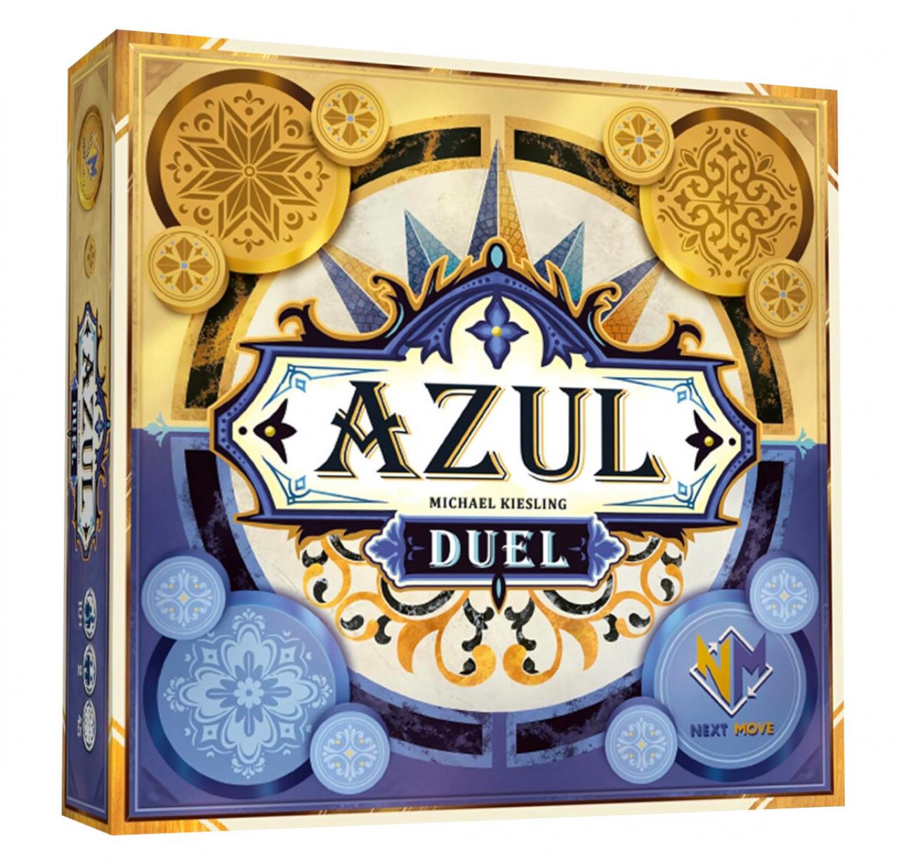 Azul Duel - € 27,50 - Next Move Games. Versie voor 2 spelers van het razend populaire spel Azul, waarbij je Portugese tegels stapelt.