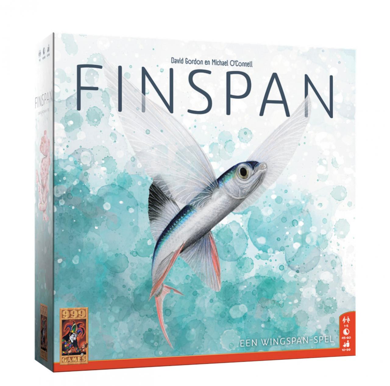 Finspan - € 54,99 - 999 Games. Als wetenschapper moet je zoveel mogelijk punten scoren met vissen, eieren, jongen, scholen en prestaties.