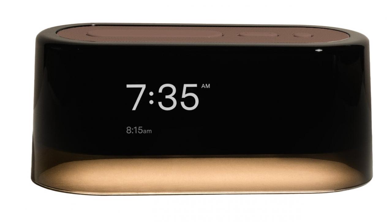 Gsm uit de kamer, deze wekker die je zachtjes doet inslapen én ontwaken erin - € 149,99 - byloftie.com.