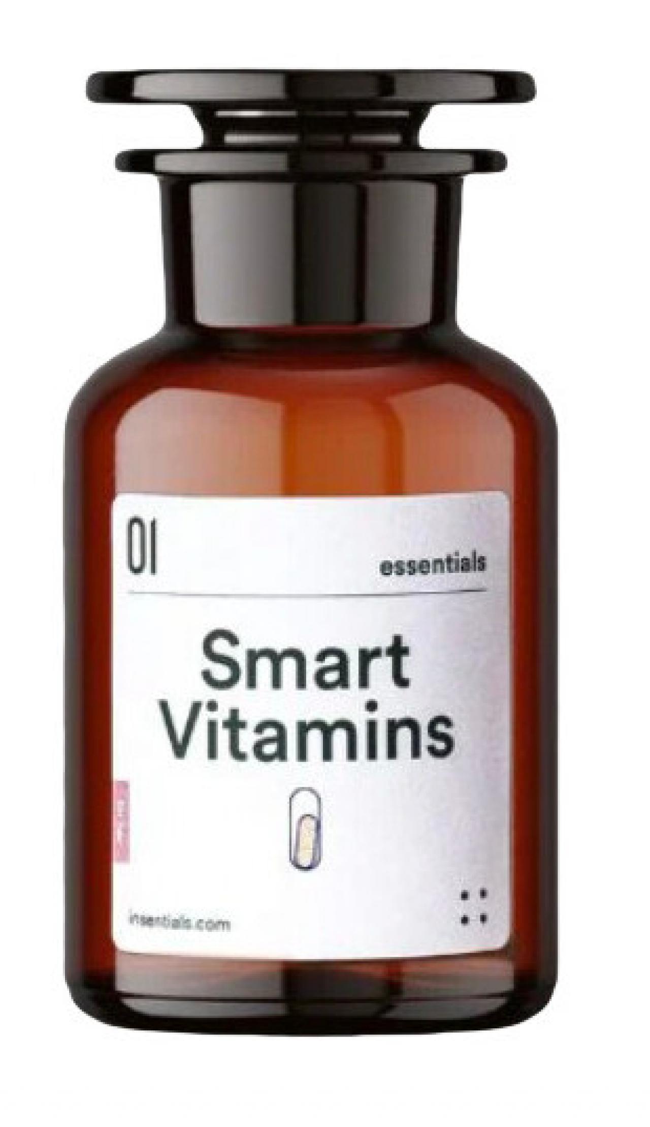 Smart vitamins, verkrijgbaar ‘for her’, ‘for him’ en ‘kids’: multivitamines met hoge dosering en slimme absorbtietechnologie - € 29,40 voor 30 - Insentials.