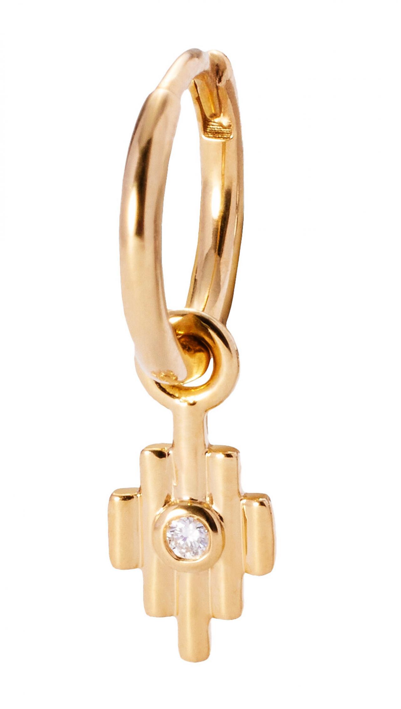 Enkele oorbel - € 185 – So Jewels, so-jewels.com.