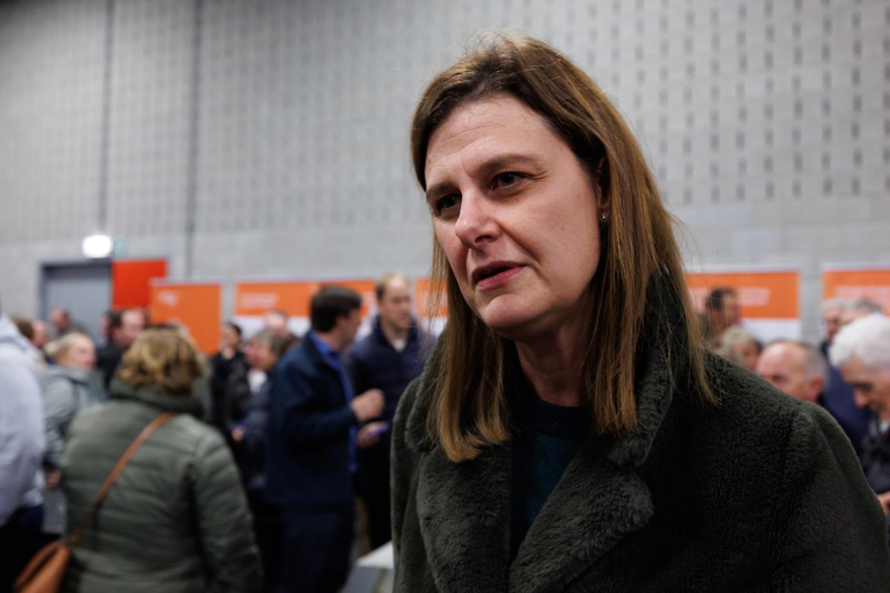 Burgemeester Véronique Buyck. (foto Belga)