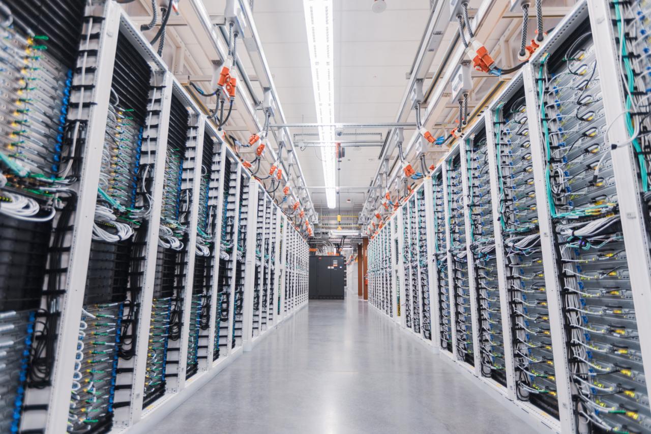 Enkele foto’s uit verschillende datacenters van Microsoft.