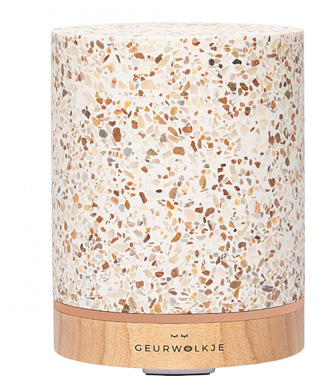 Diffuser voor geuren in terrazzo - € 79,95 - Geurwolkje.