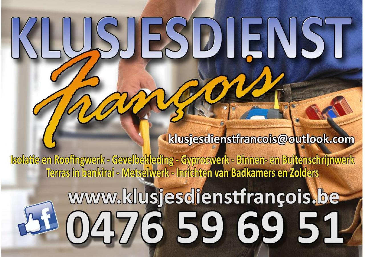 Klusjesdienst Francois.