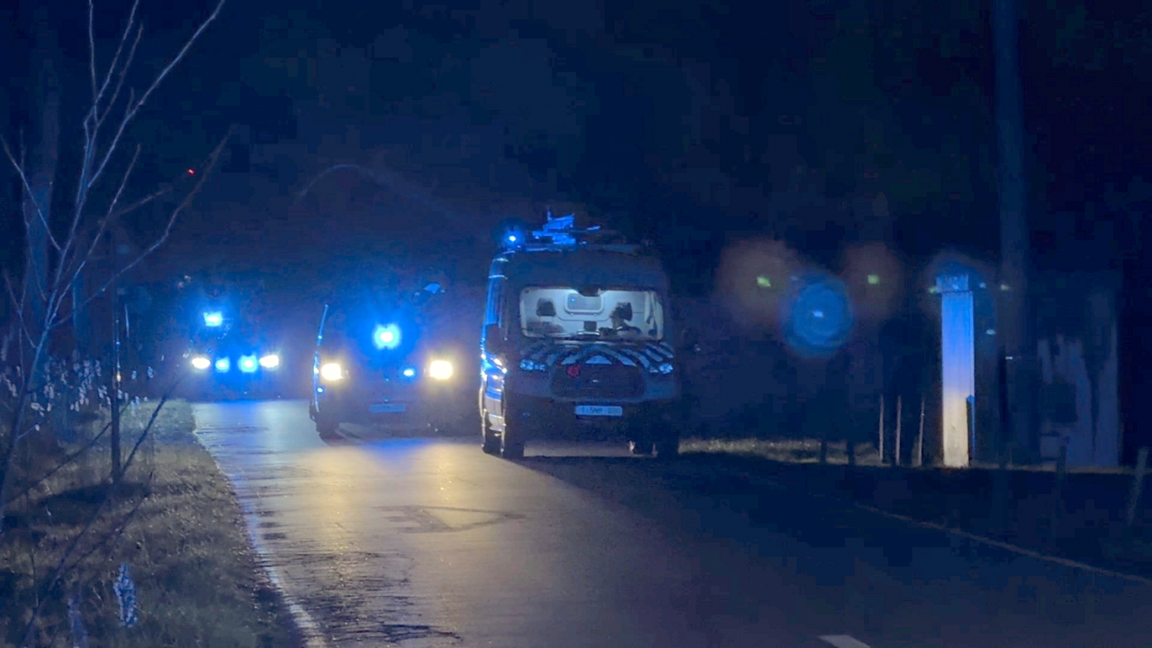 Het ongeval gebeurde langs de Ter Doeststraat in Lissewege. (foto JVM)
