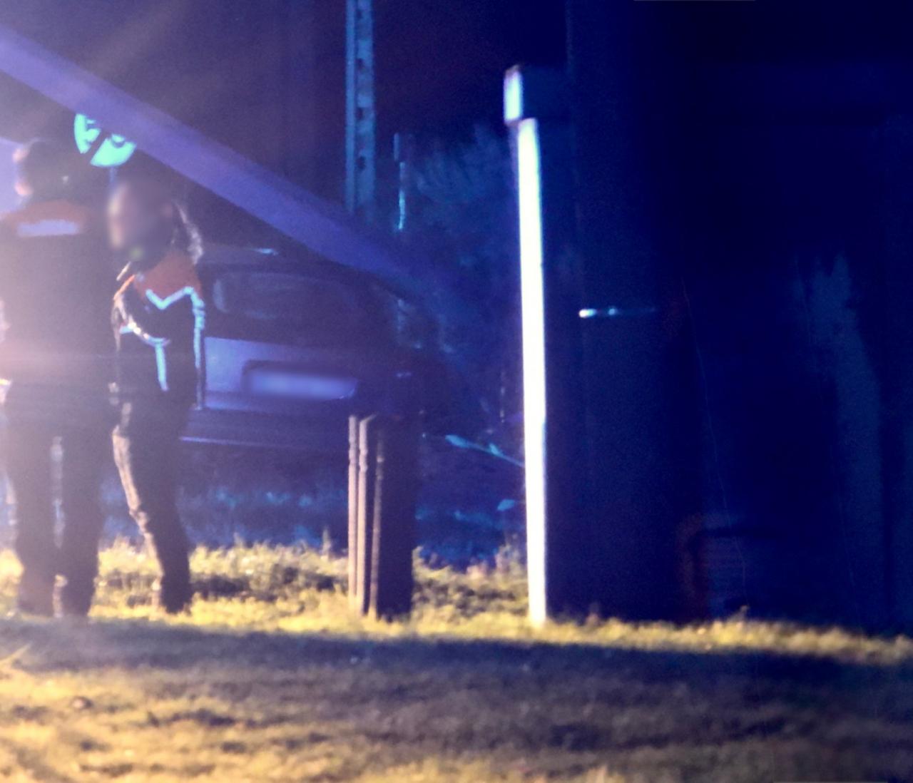 Het ongeval gebeurde langs de Ter Doeststraat in Lissewege. (foto JVM)