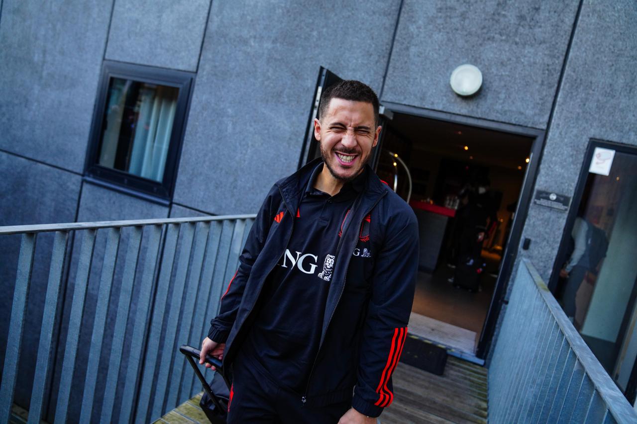 Kan Eden Hazard zich opnieuw laten zien in het shirt van de Rode Duivels?