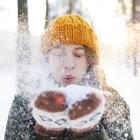 hiver neige joie bonheur moral