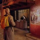 affiche van expo Back To Pompeii