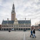 Vooraanzicht op bibliotheek van Leuven