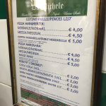Le menu