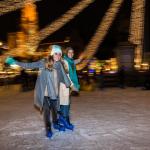 Faire du patin à glace sur la Groenplaats