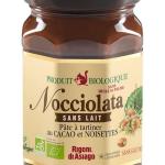 La pâte à tartiner au cacao et noisettes SANS LAIT (Nocciolata)