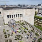 Le toit de la Bibliothèque Royale