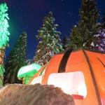 Dans un éco-bivouac ou un igloo, près d'Annecy