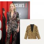 Le blazer à sequins de Cate Blanchett