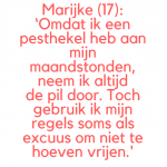 Jullie briljantste (s)excuses