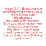 Jullie briljantste (s)excuses