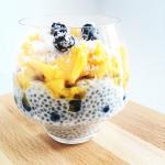 Chia pudding fruité