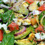 Salade de fruits, légumes et chia