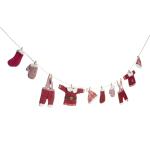 Guirlande de petits vêtements