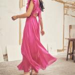 Robe rose