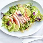 Recette vitaminée: ceviche de saumon, salade de pomelo et vinaigrette citron