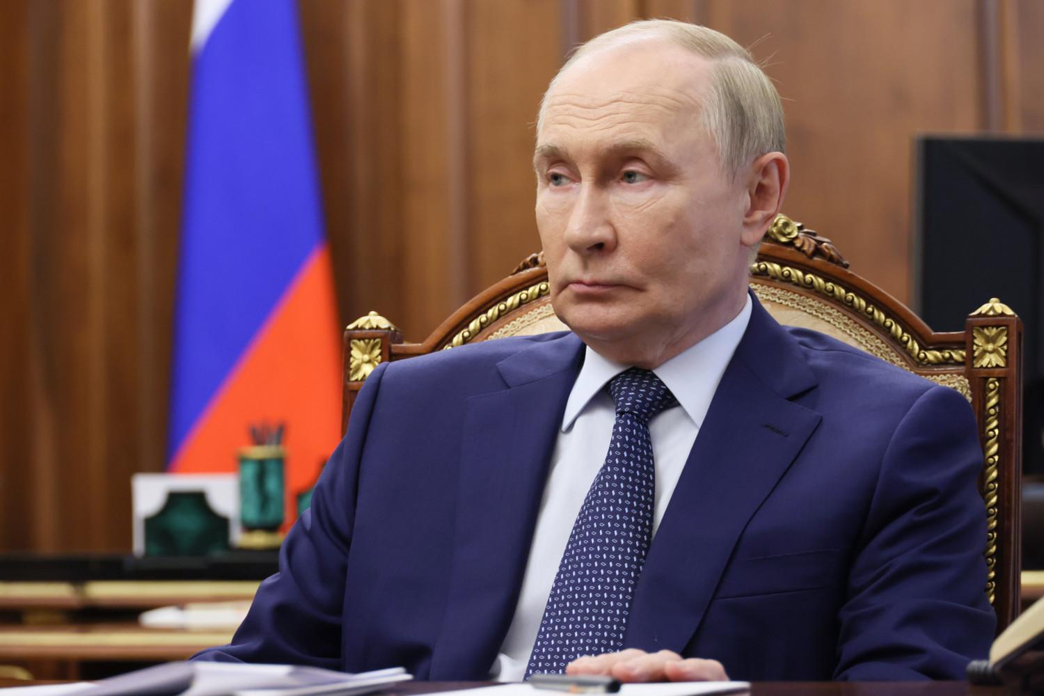 Afbeelding van Russisch president Vladimir Poetin