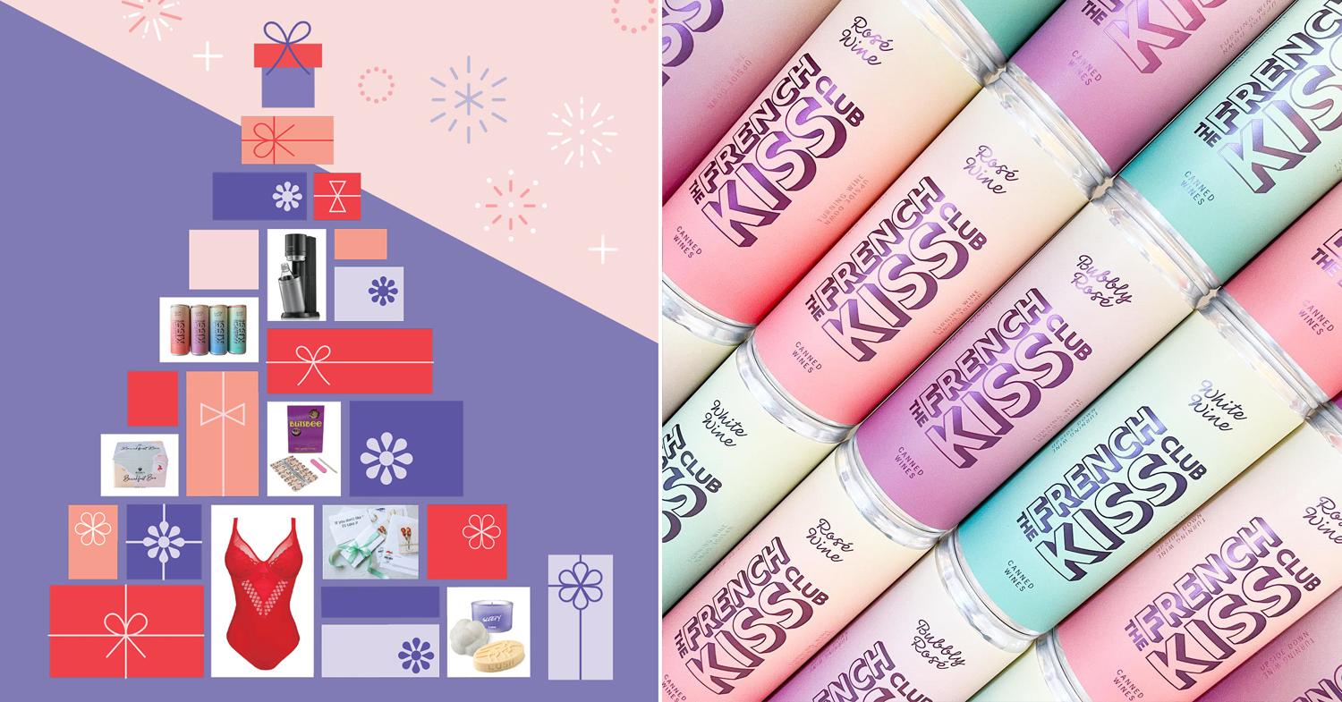 WIN blikjes wijn van The French Kiss Club Flair Adventgiveaway