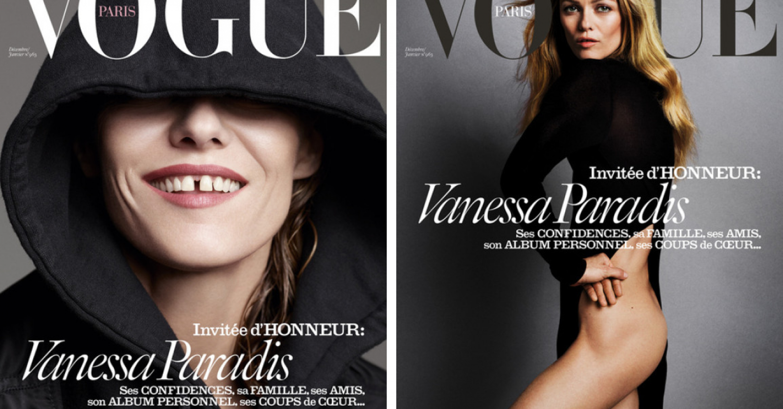 Vanessa Paradis, nue pour Vogue: un nouveau cliché dévoilé