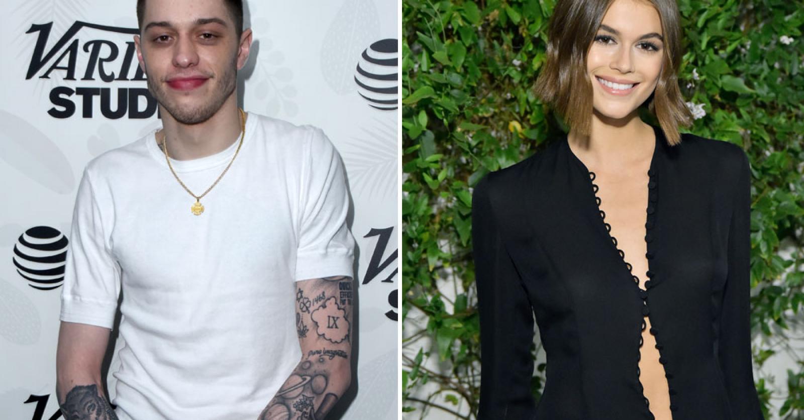 UH-OH het is over en uit tussen Pete Davidson en Kaia Gerber foto