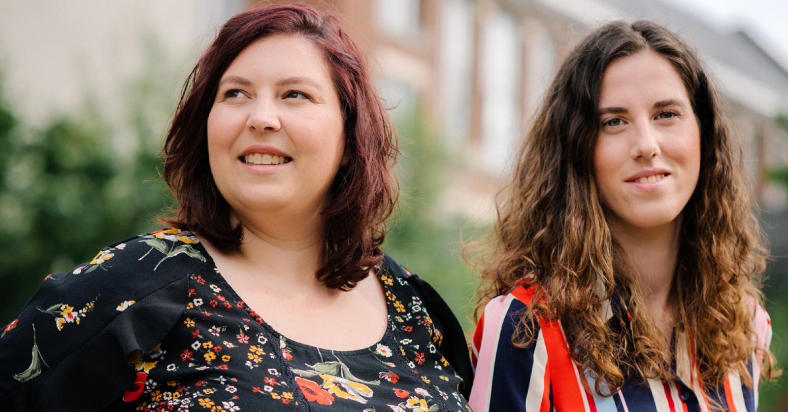 Marjan en Margo besloten om als tieners elk bij een andere ouder te wonen