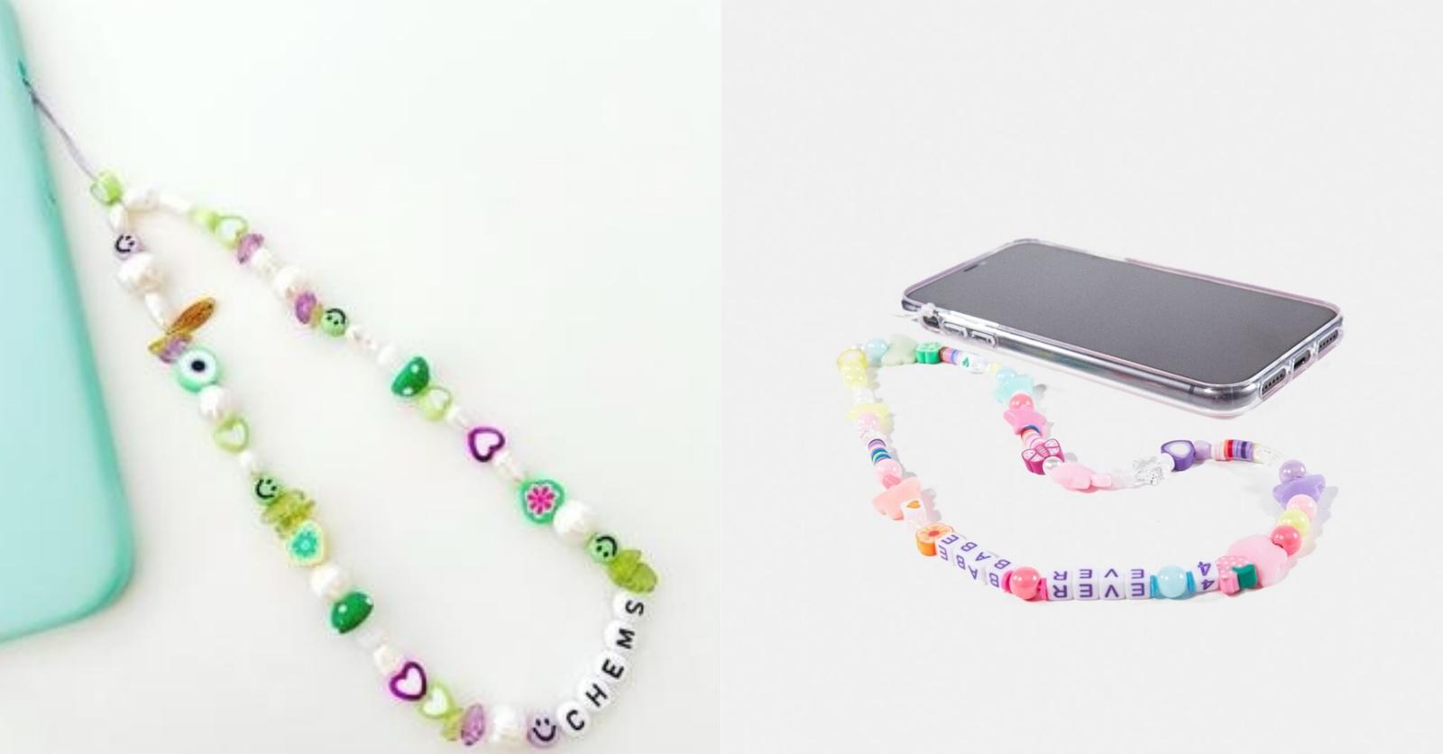INSPIRATION: 8 bijoux de téléphone à accrocher à votre smartphone