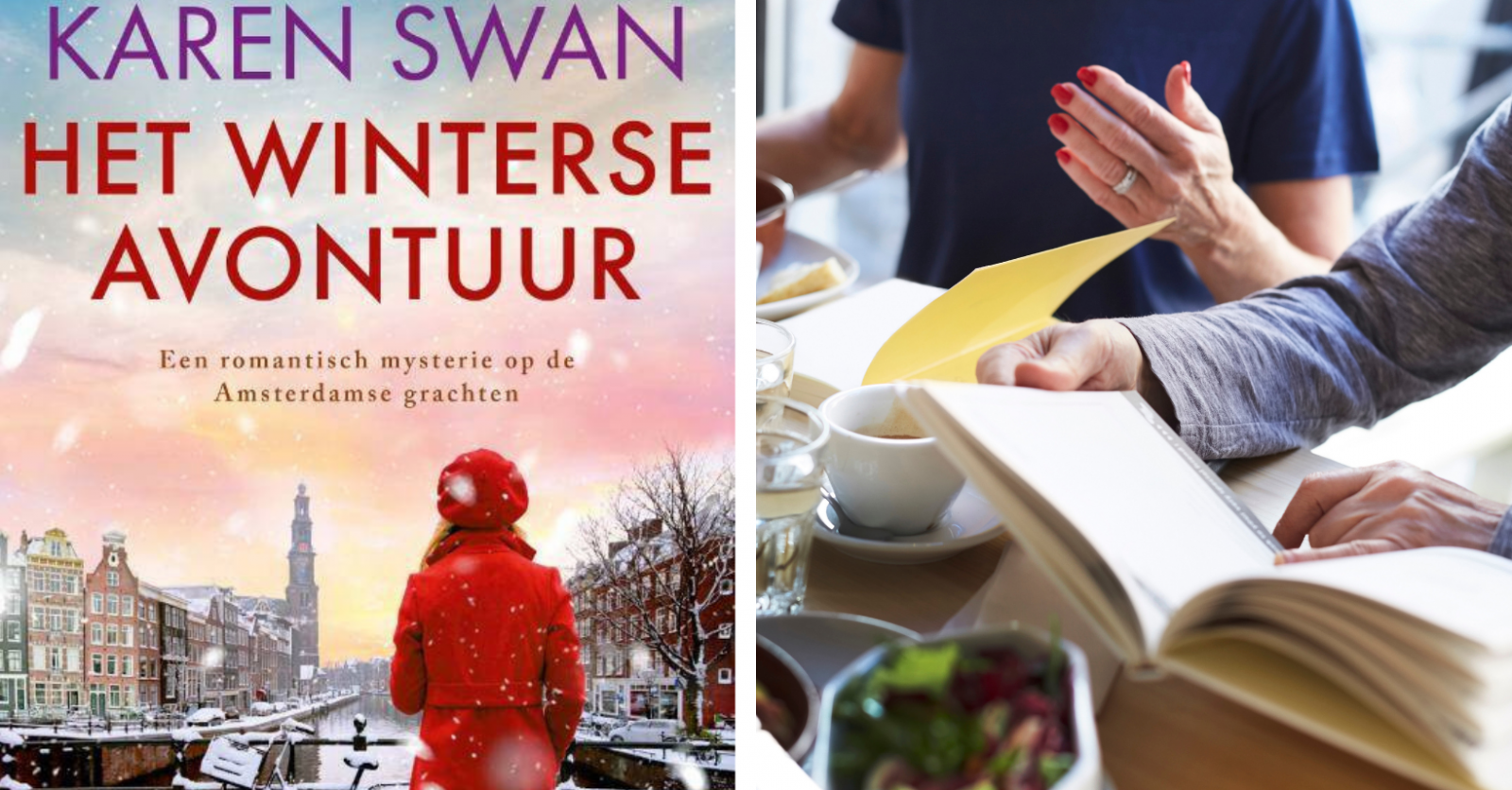 Libelle Leesclub: ons recensieteam las 'Het winterse avontuur' van