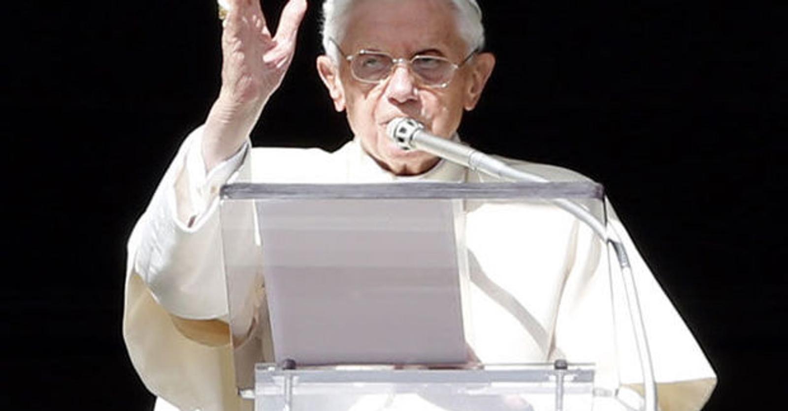 De meest opmerkelijke uitspraken van paus Benedictus XVI