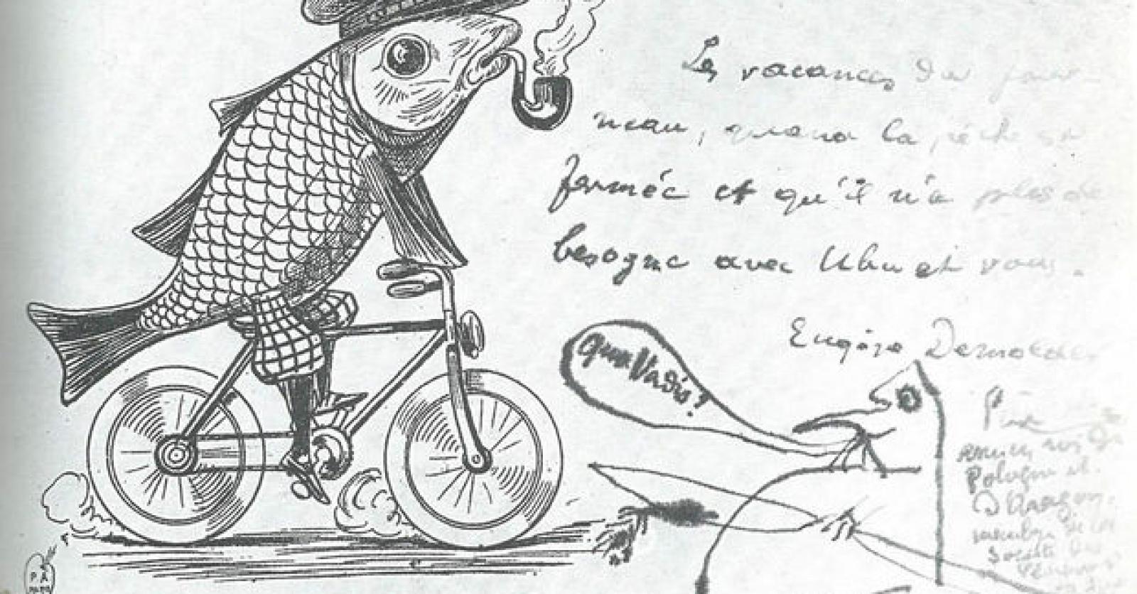 Is dit het Visserke-Vis van Van Ostaijen?