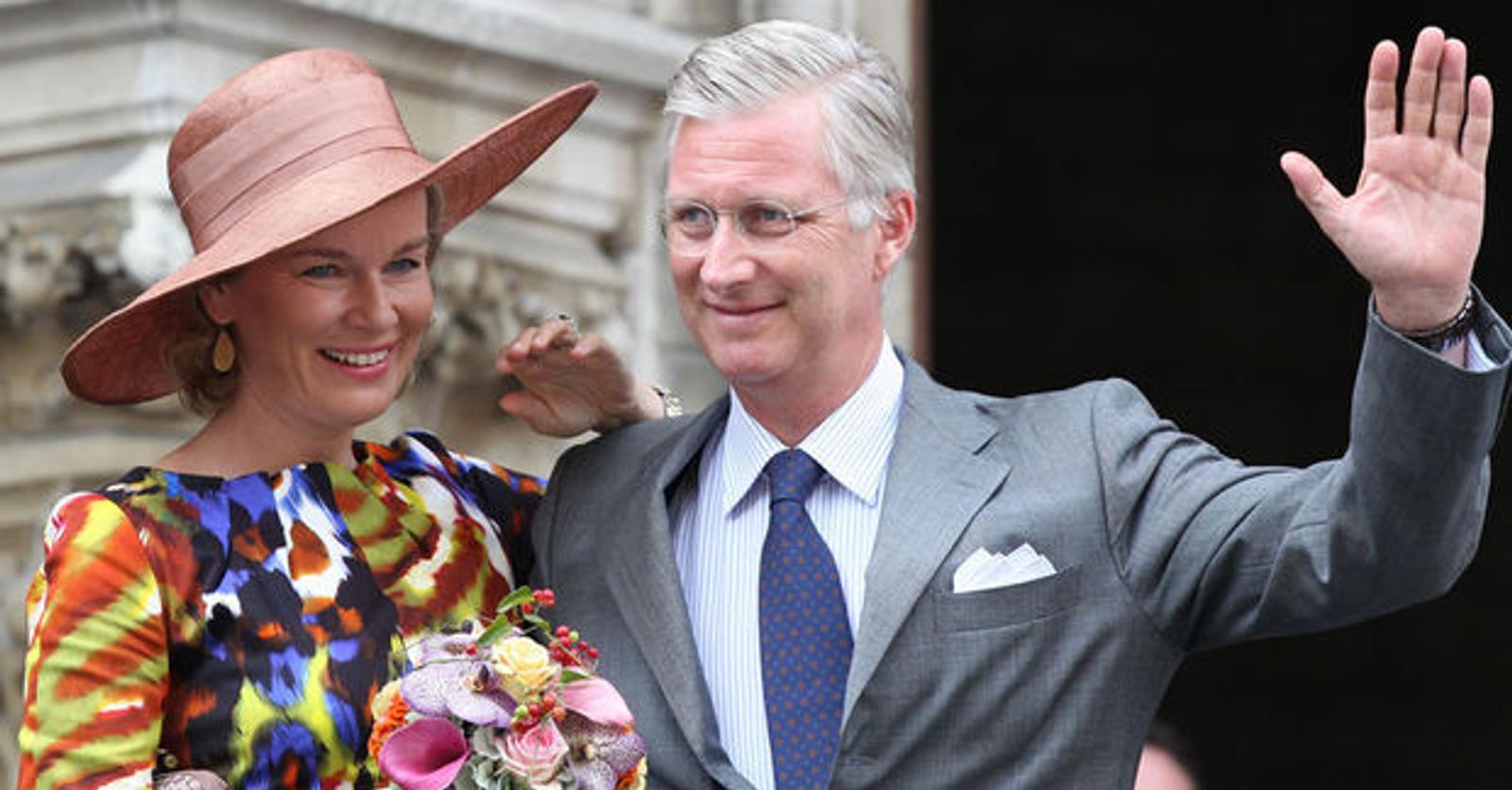 Welkom Mathilde Koning Filip en koningin Mathilde krijgen warm welkom in Leuven