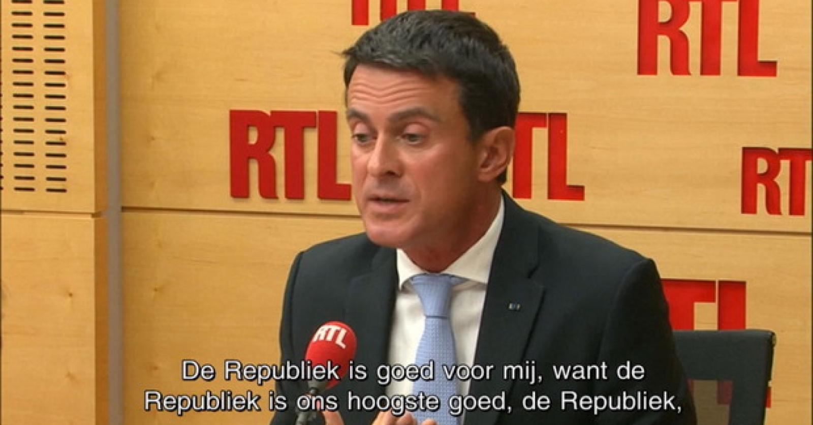 Valls wil aansluiten bij Macron