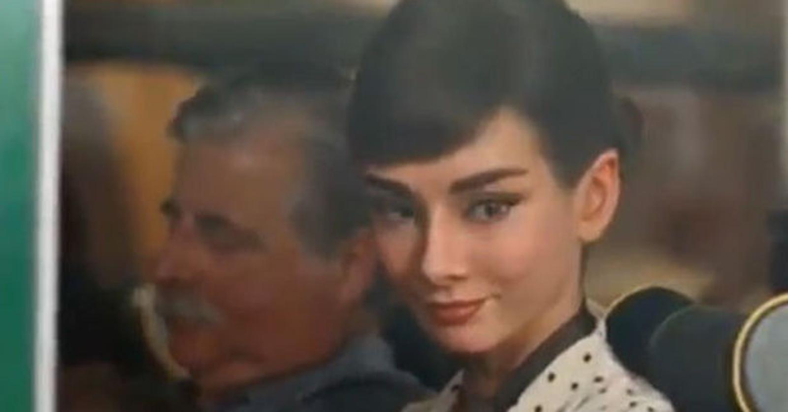 Audrey Hepburn Komt Weer Tot Leven In Reclamespot