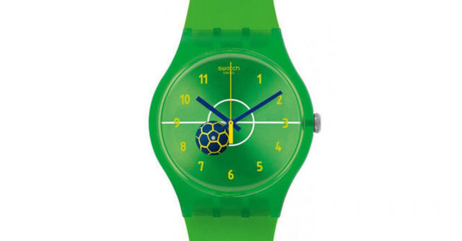 Swatch Steunt Goed Doel Met Wk Horloge