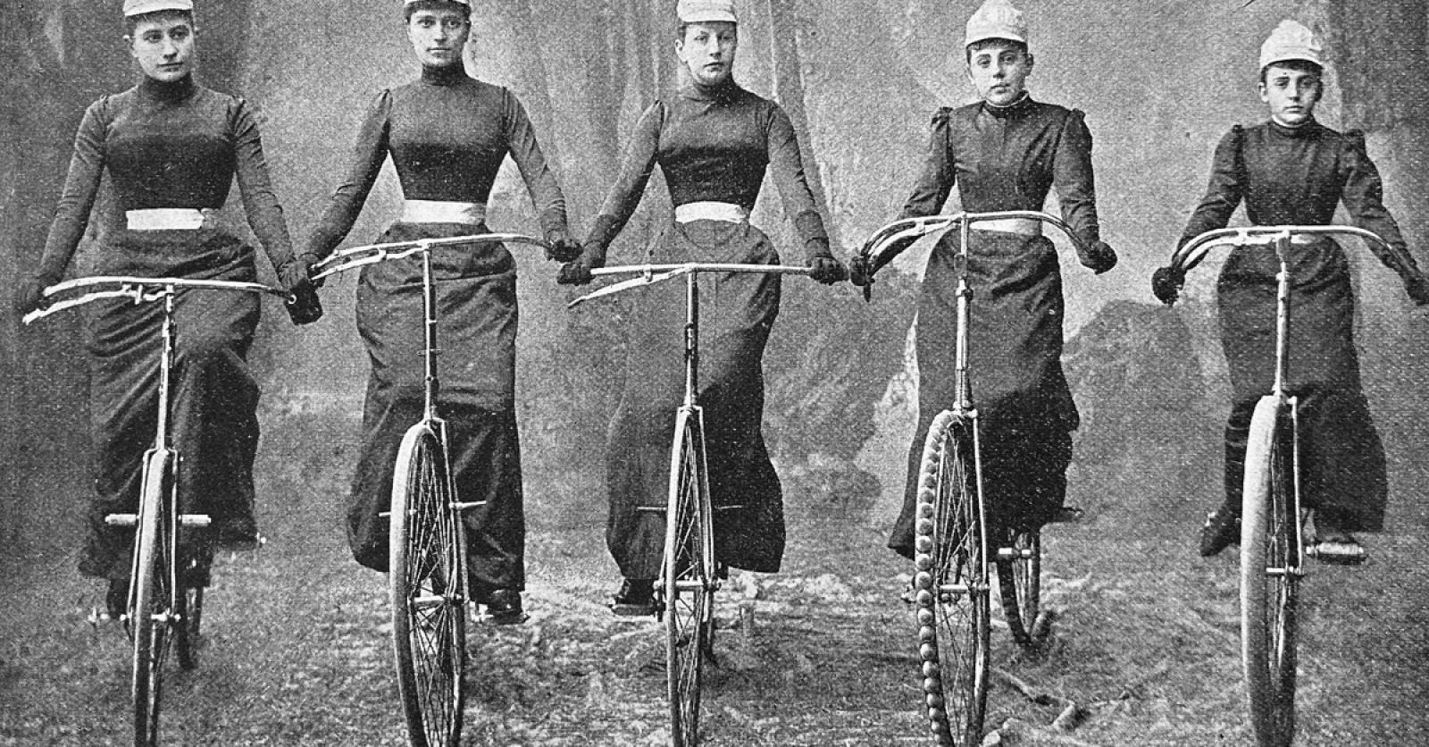 'De rol van de fiets in de seksuele emancipatie van de vrouw wordt vaak